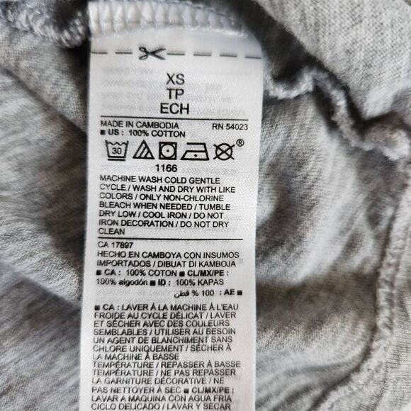 Old Navy XS llama alpaca outer space astronaut basic grey comfy pullover tee shi - Picture 5 of 5